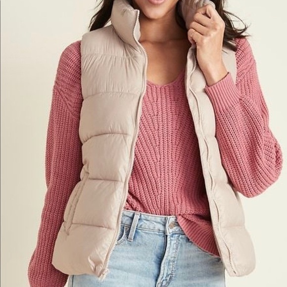 Jackets & Blazers - Cream Colored Vest